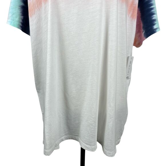 Athleta Women’s Tee Plus 3X Move With Pride Tie-Dye Organic Cotton Short Sleeve - Picture 4 of 11